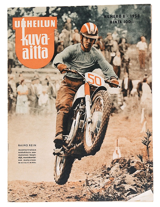 urheilun kuva-aitta numero 8, 1958 - Lehdet - 10105570282 - 0