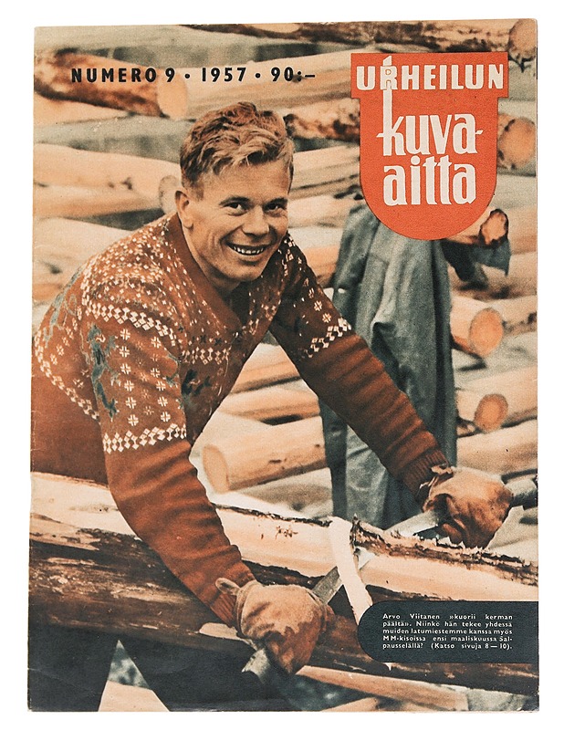 Urheilun kuva-aitta numero 9, 1957 - Lehdet - 10105570284 - 0