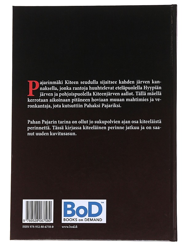 Paha Pajari - Hämäläinen, Johannes - Romaanit ja novellit - 10105570320 - 1
