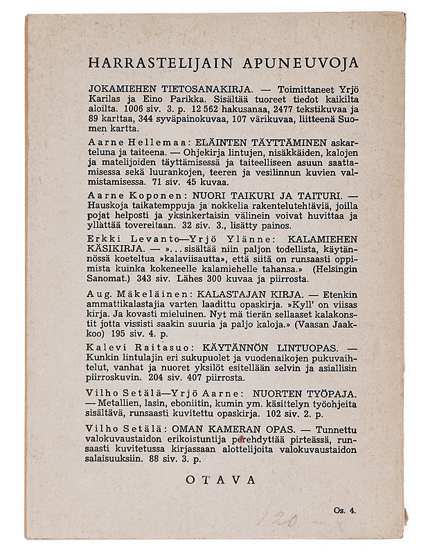 Paperitehtäviä nuorille, Voitto Viro - Käsityökirjat - 10105570325 - 1