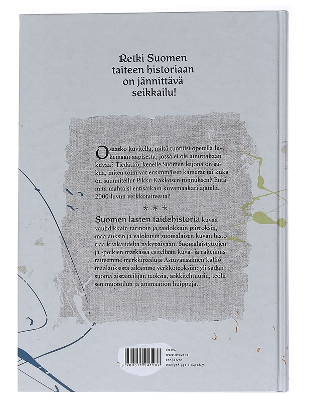 Suomen lasten taidehistoria - Kuisma, Juha - Lastenkirjat - 10105570333 - 1