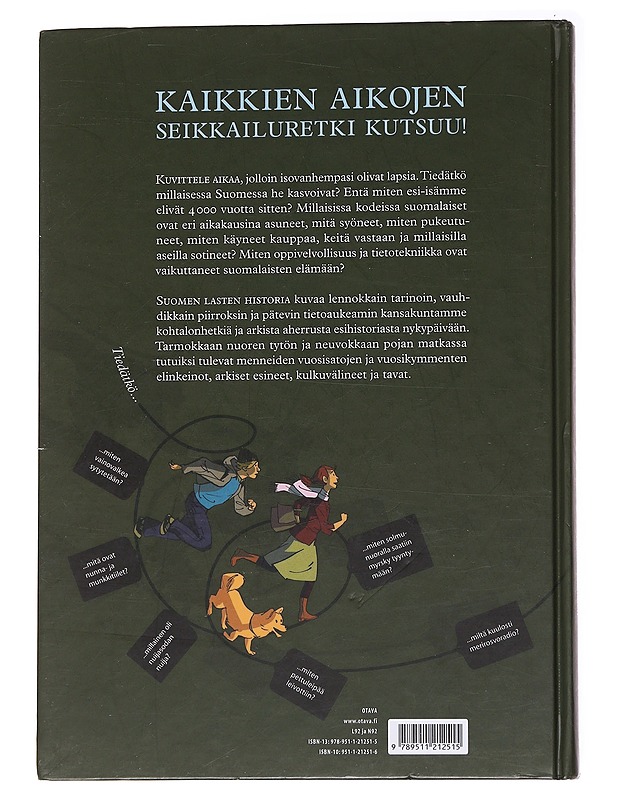 Suomen lasten historia - Kaakinen, Jussi - Lastenkirjat - 10105570378 - 1