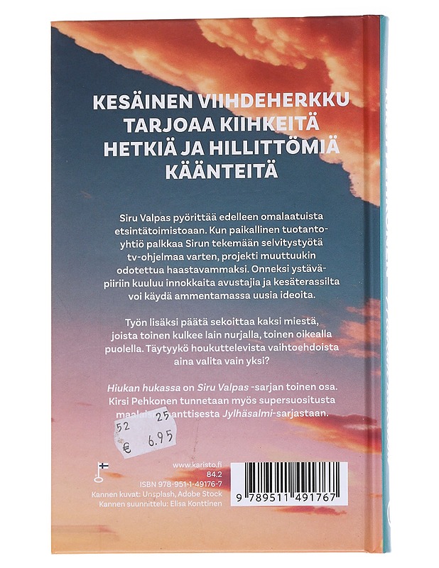 Hiukan hukassa - Kirsi Pehkonen - Romaanit ja novellit - 10105570390 - 1
