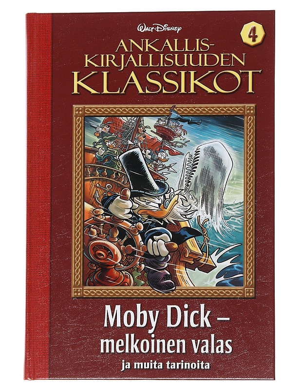 Ankalliskirjallisuuden klassikot / 4 Moby Dick - melkoinen valas ja muita tarinoita - Hulkkonen, Hertta - Sarjakuvat - 10105570429 - 0