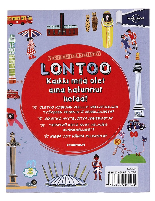 Vanhemmilta kielletty Lontoo / kaikki mitä olet aina halunnut tietää! - Lamprell, Klay - Lastenkirjat - 10105570433 - 1