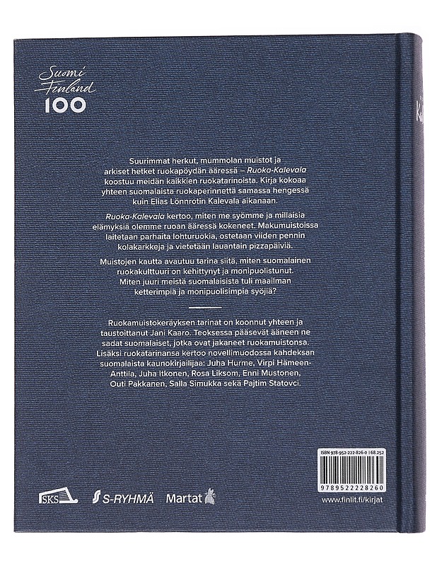 Ruoka-Kalevala, eli, Makumuistoja Suomesta - Jani Kaaro - Historiakirjat - 10105570481 - 1