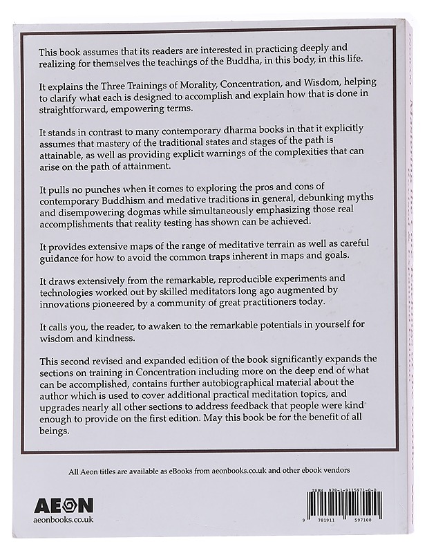 Mastering the core teachings of the buddha - Daniel M. Ingram - Tietokirjat ja oppaat - 10105570517 - 1