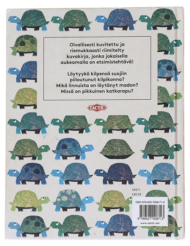Säikähtänyt kilpikonna / ja muita etsimisloruja - Teckentrup, Britta - Lastenkirjat - 10105570533 - 1