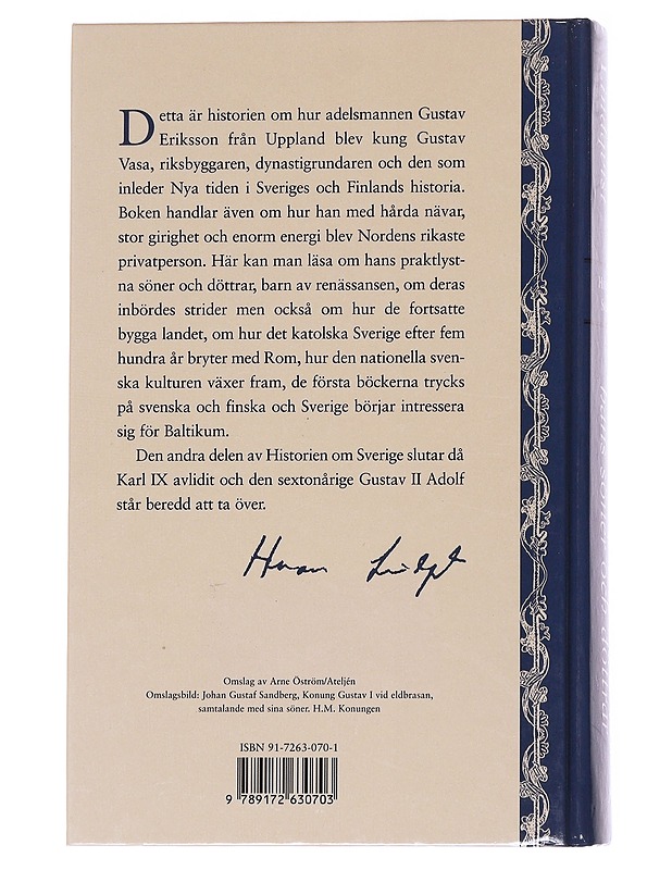 Historien om Sverige / 2 Historien om Gustav Vasa och hans söner och döttrar - Herman Lindqvist - Historiakirjat - 10105570542 - 1