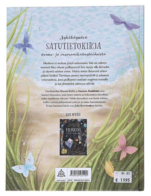 Pullopostia mereltä - Kallio, Maaret - Lastenkirjat - 10105570549 - 1