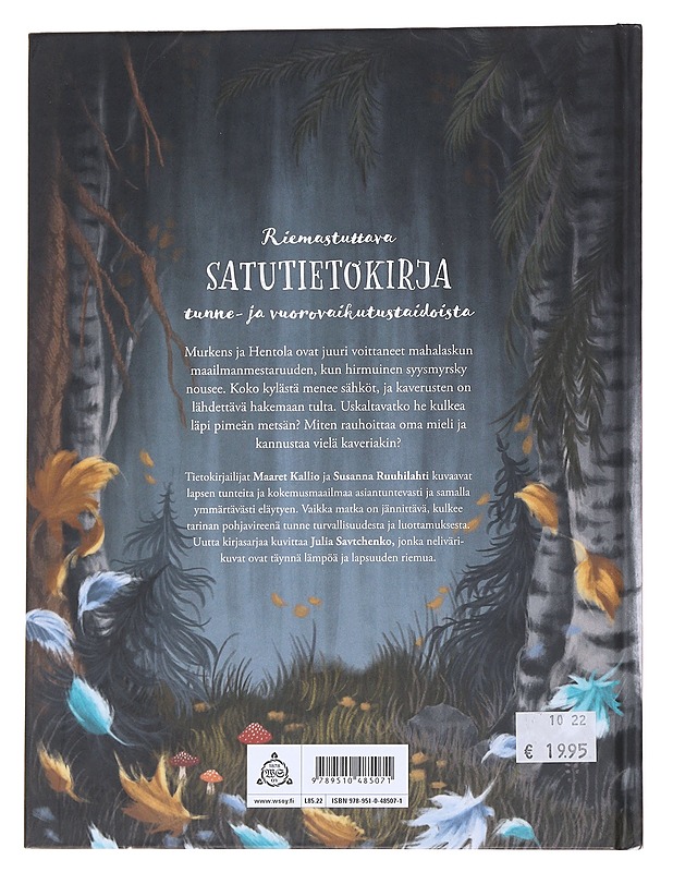 Murkens ja hirmuinen syysmyrsky - Kallio, Maaret - Lastenkirjat - 10105570555 - 1