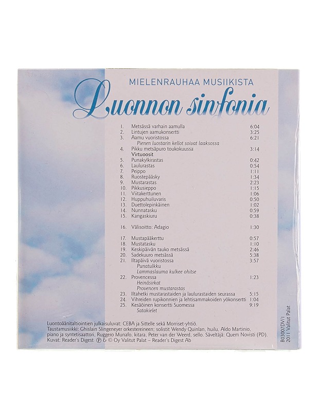 Luonnon sinfonia - CD - CD-levyt - 10105570567 - 1