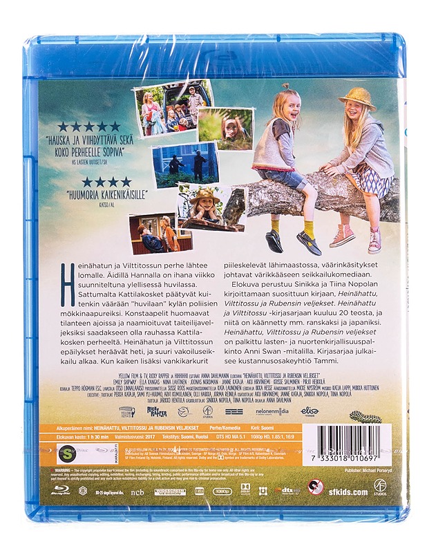 Heinähattu, Vilttitossu ja Rubensin veljekset - Blu-ray - Blu-ray-levyt - 10105570578 - 1