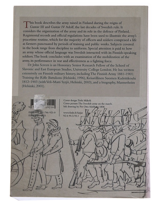The Army in FInland - J.E.O. Screen - Tietokirjat ja oppaat - 10105570583 - 1