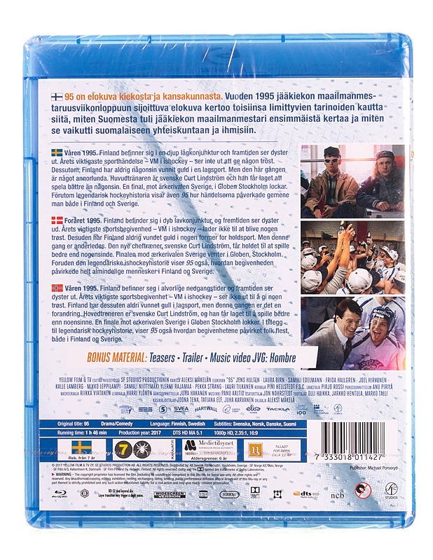 95 Elokuva kierosta & kansakunnasta - Blu-ray - Blu-ray-levyt - 10105570608 - 1