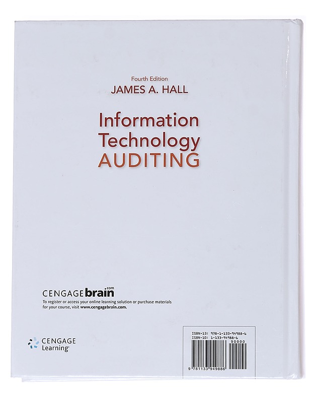 Information technology auditing - James A. Hall - Tietokirjat ja oppaat - 10105570616 - 1