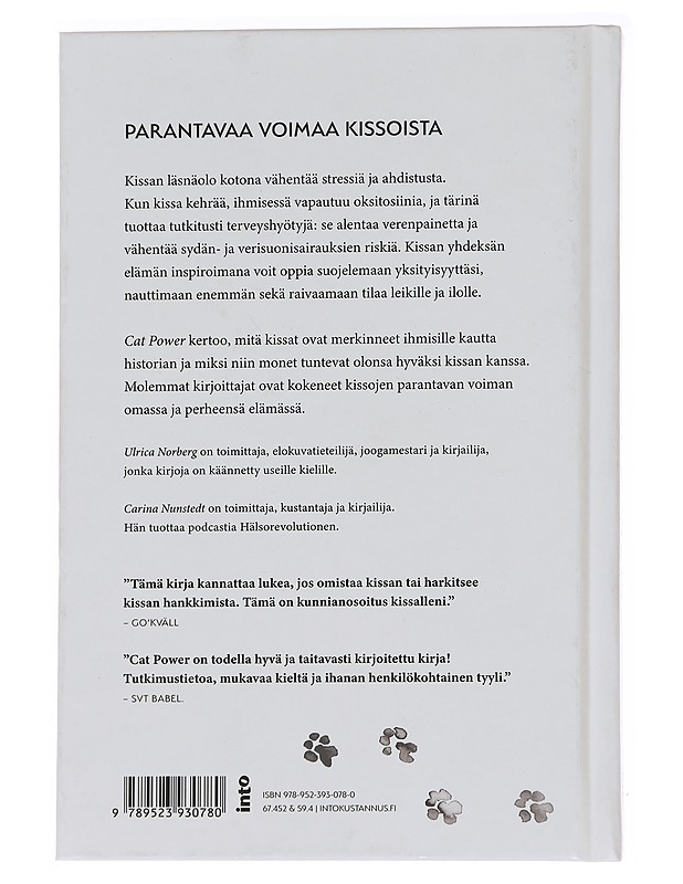 Cat power : kissa voiman lähteenä - Norberg, Ulrica - Tietokirjat ja oppaat - 10105570618 - 1