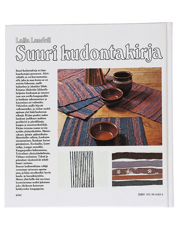 Suuri kudontakirja - Laila Lundell - Tietokirjat ja oppaat - 10105570667 - 1