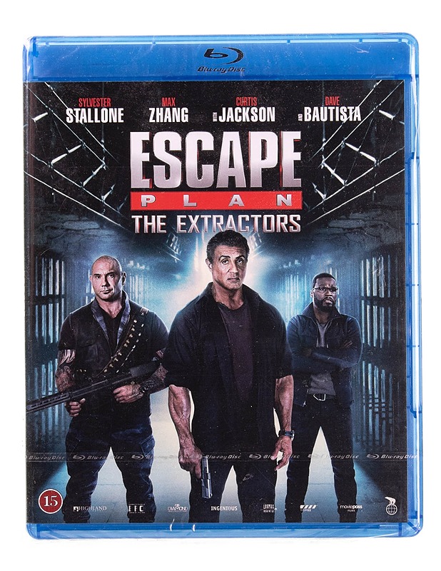 Escape plan / The extractors - Blu-ray - Blu-ray-levyt - 10105570673 - 0