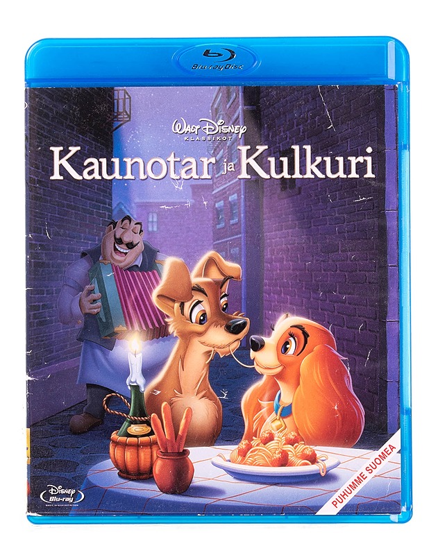 Disney : Kaunotar ja Kulkuri - Blu-ray - Blu-ray-levyt - 10105570686 - 0
