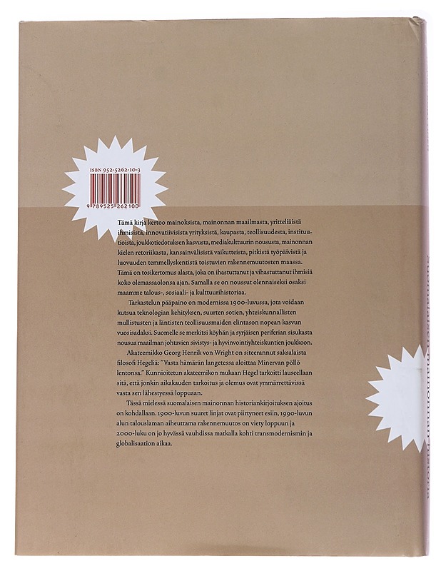Nyt uutta Suomessa! : suomalaisen mainonnan historia - Heinonen, Visa - Historiakirjat - 10105570705 - 1