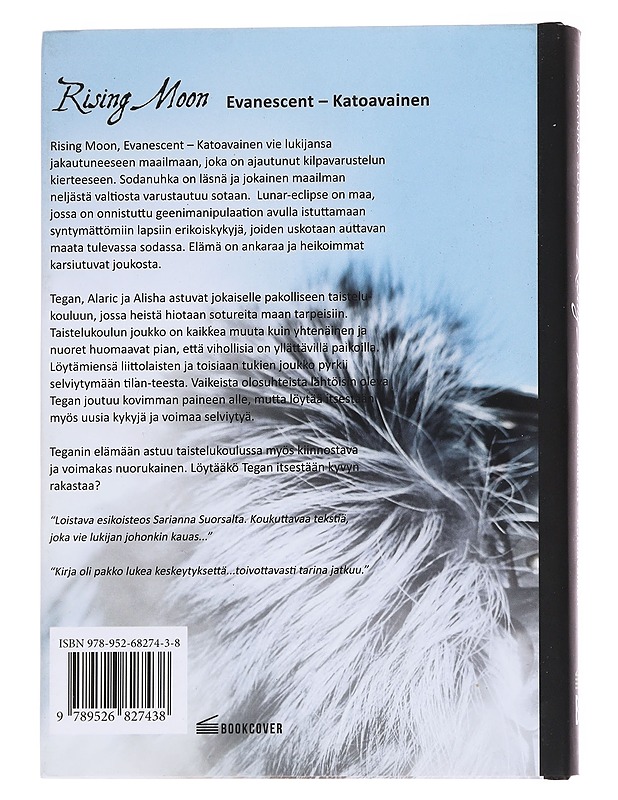 Rising moon / evanescent - katoavainen - Sarianna Suorsa - Fantasia- ja scifi - 10105570706 - 1