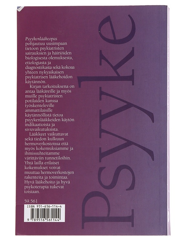 Psyykenlääkeopas - Matti O. Huttunen - Tietokirjat ja oppaat - 10105570707 - 1