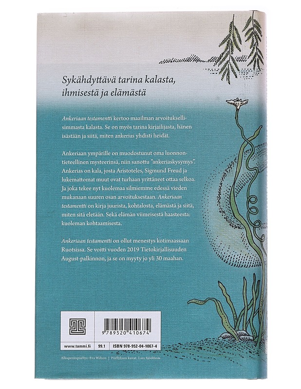Ankeriaan testamentti : pojasta, isästä ja maailman arvoituksellisimmasta kalasta - Svensson, Patrik - Tietokirjat ja oppaat - 10105570718 - 1