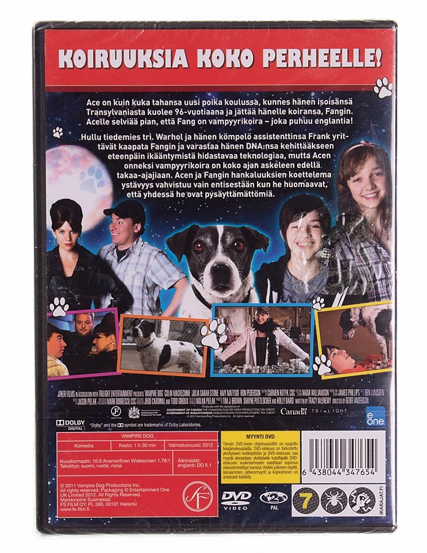 Vampire Dog Ei haukku haavaa tee DVD  - DVD-elokuvat - 10105570713 - 1