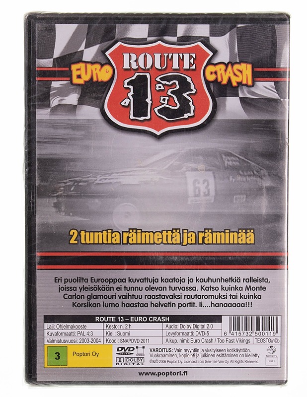 Euro Crash Route 13 DVD - DVD-elokuvat - 10105570736 - 1