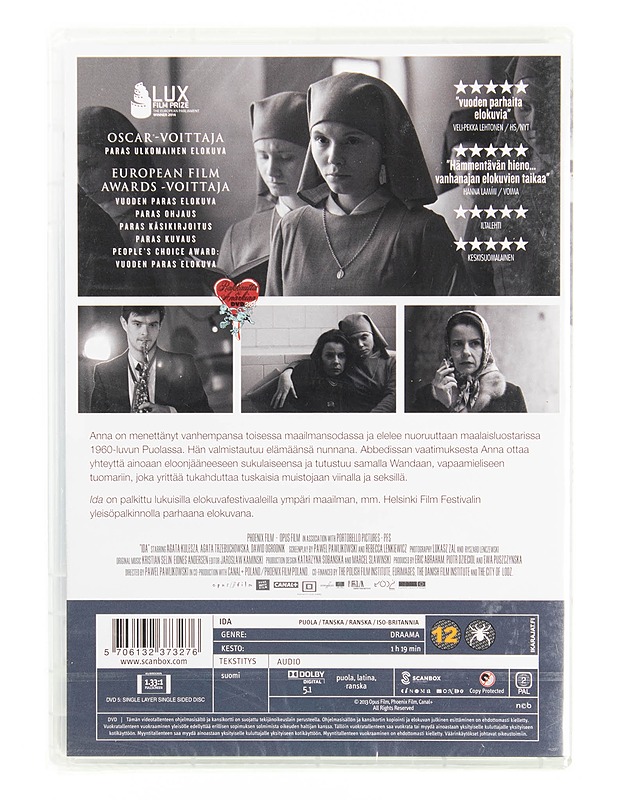 Ida - DVD - DVD-elokuvat - 10105570739 - 1