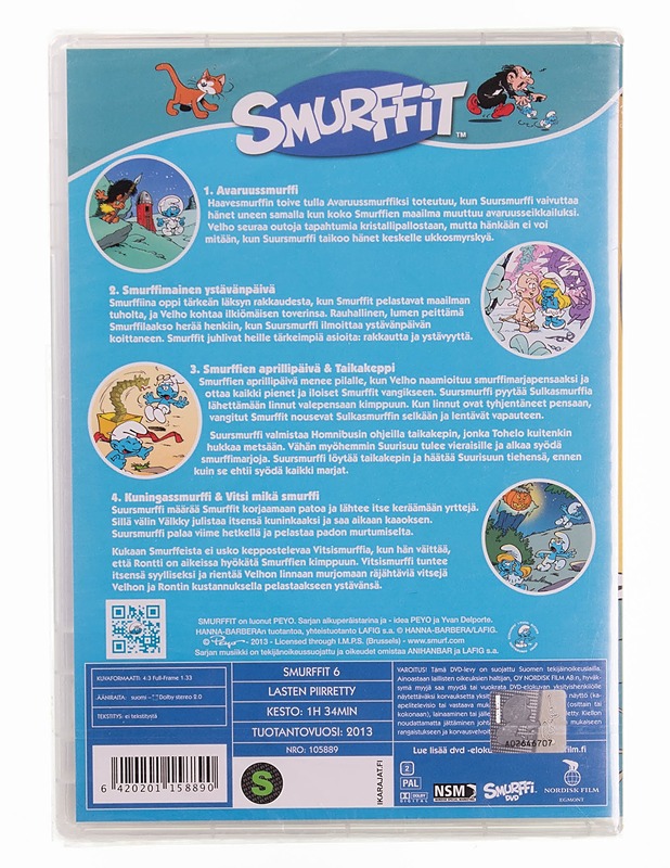 Smurffit Smurffikuningas DVD - DVD-elokuvat - 10105570745 - 1