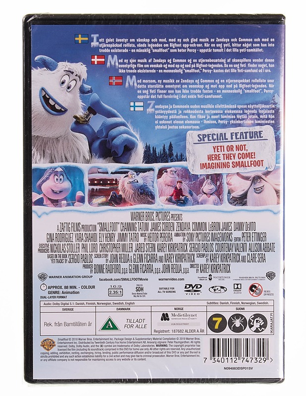Small Foot DVD - DVD-elokuvat - 10105570751 - 1