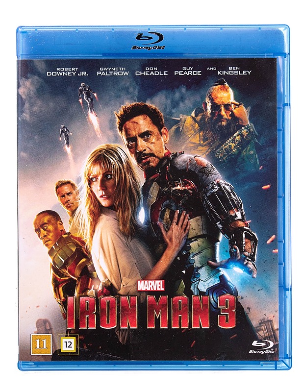 Marvel : Iron man 3 - Blu-ray - Blu-ray-levyt - 10105570748 - 0