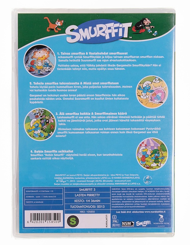 Smurffit Robin Smurffin seikkailut DVD - DVD-elokuvat - 10105570753 - 1