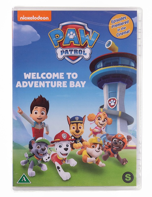 Paw Patrol Welcome to Adventure Bay DVD - DVD-elokuvat - 10105570761 - 0
