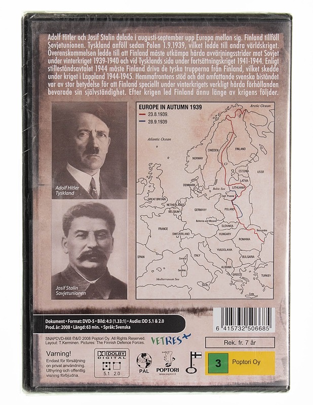 Kriget i Norr Kampen for Finlands självständighet 1939-1945 - DVD-elokuvat - 10105570765 - 1