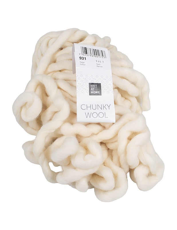 HOUSE OF YARN Chunky Wool kilolanka, 0,196 kg - Käsityö - 10105570779 - 0