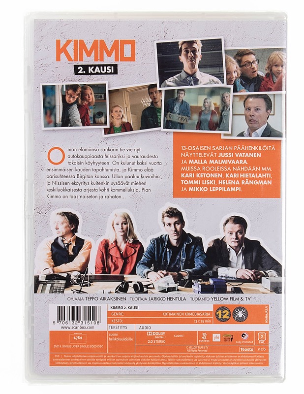 Kimmo kausi 2 DVD - DVD-elokuvat - 10105570778 - 1