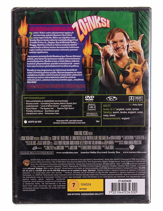 Scooby-Doo DVD - DVD-elokuvat - 10105570789 - 1