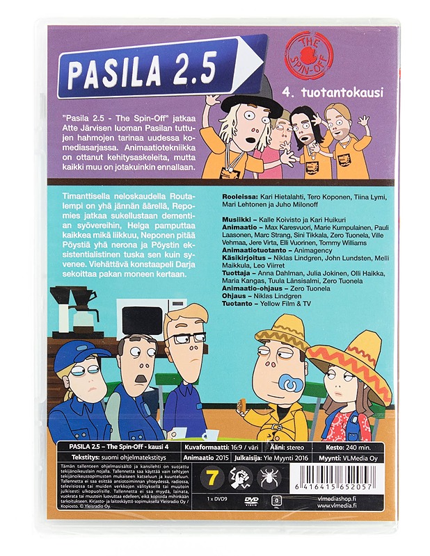 Pasila 2.5: The Spin-Off (kausi 4) - DVD - DVD-elokuvat - 10105570791 - 1