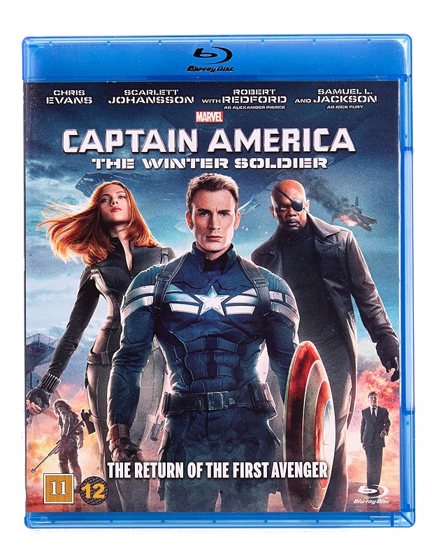 Marvel : Captain America: The Winter Soldier - Blu-ray - Blu-ray-levyt - 10105570817 - 0