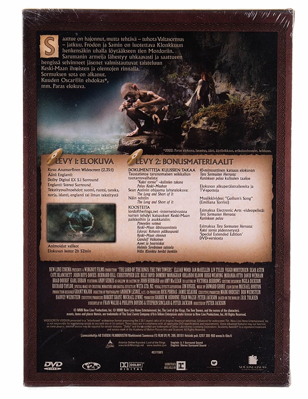 Taru sormusten herrasta Kaksi tornia  - DVD-elokuvat - 10105570814 - 1