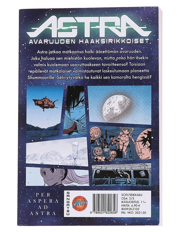 Astra / avaruuden haaksirikkoiset 2 Star of hope - Shinohara, Kenta - Sarjakuvat - 10105570835 - 1