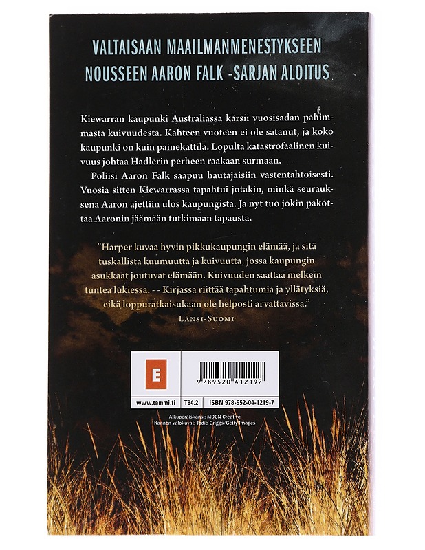 Kuiva kausi - Harper, Jane - Romaanit ja novellit - 10105570849 - 1