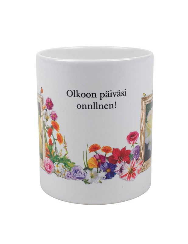 ORCA COATINGS kukkataulu-aiheinen keramiikkamuki - Mukit ja kahvikupit - 10105570860 - 1