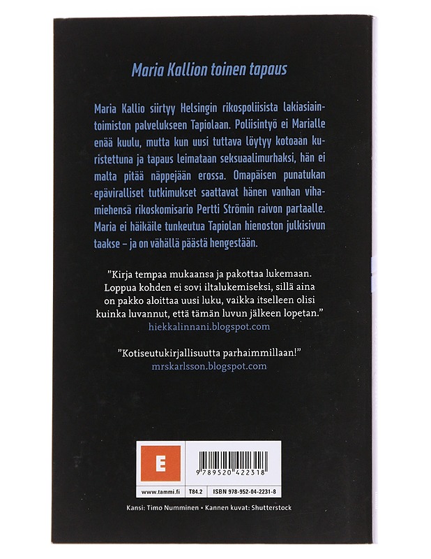 Harmin paikka - Leena Lehtolainen - Romaanit ja novellit - 10105570864 - 1