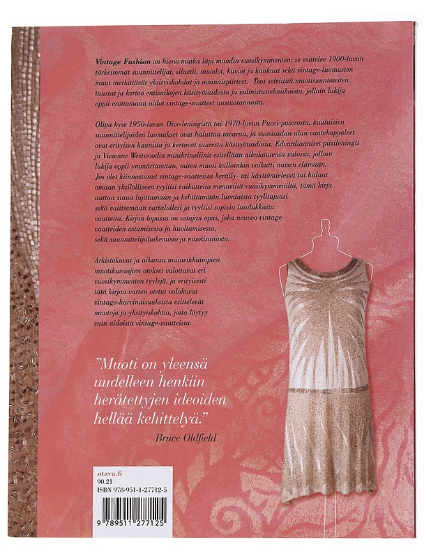 Vintage Fashion : muodin vuosikymmenet - Rhodes, Zandra - Tietokirjat ja oppaat - 10105570861 - 1
