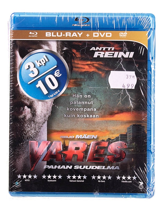 Vares : Pahan suudelma - Blu-ray & DVD - DVD-elokuvat - 10105570875 - 0