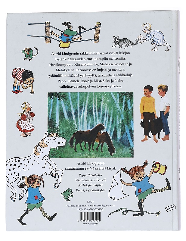 Astrid Lindgrenin rakkaimmat sadut - Lindgren, Astrid - Lastenkirjat - 10105570881 - 1